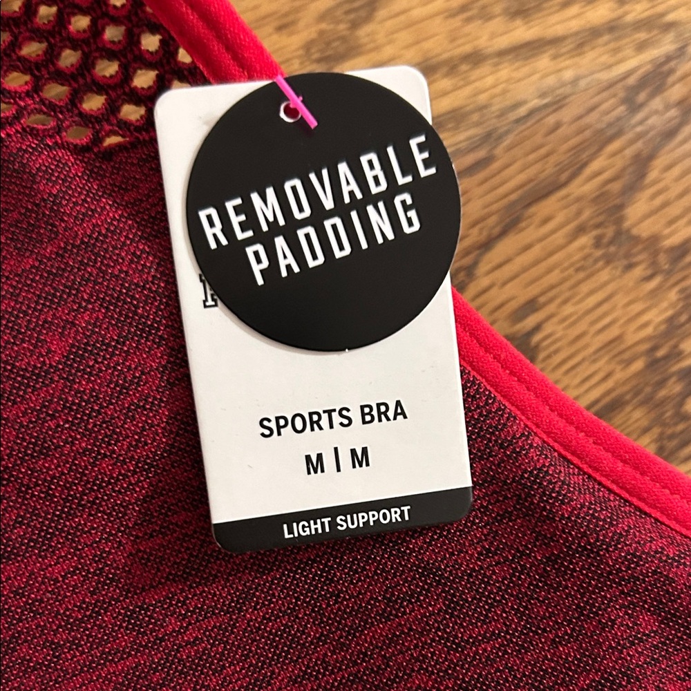 PINK Victoria's Secret Red Sports Bra and Leggings - Picture 3 of 10